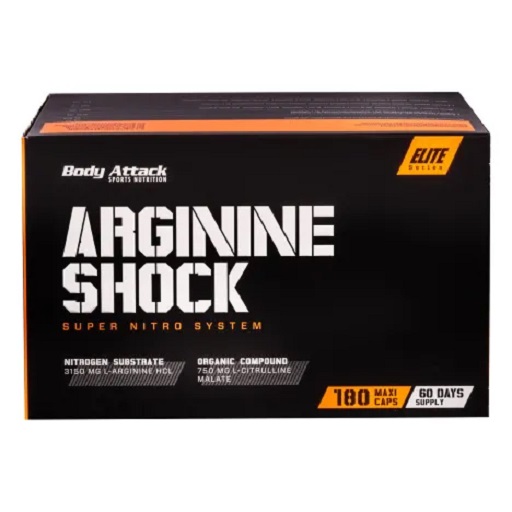 supp4u-24_supp4u-24_Body Attack Arginine Shock 180 Caps