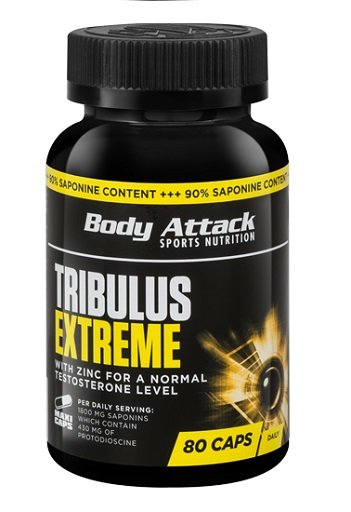 Body Attack Tribulus Extreme - 80 Caps